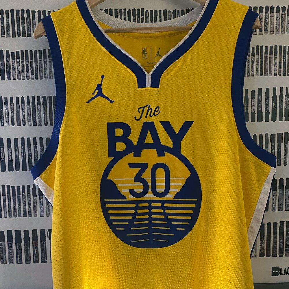 Nike - Golden State Warriors Stephen Curry Statement swingman jersey (2020) 52